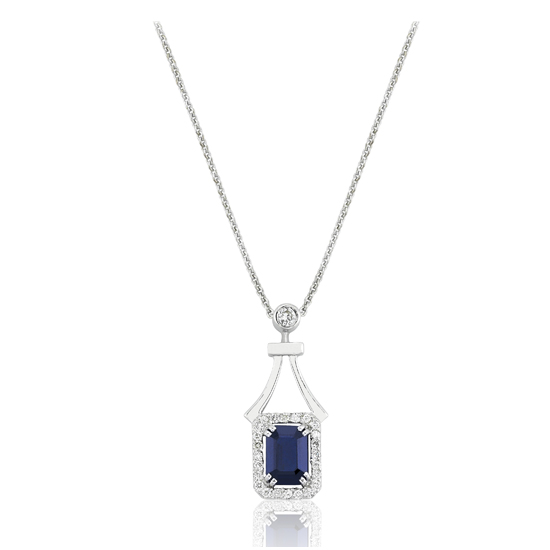 Safir Kolye