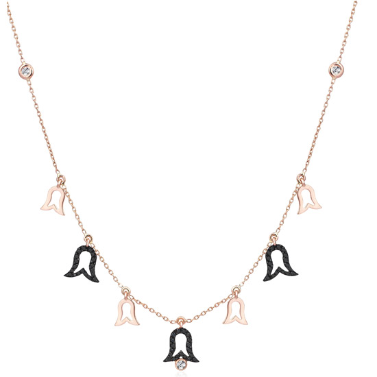 Lale Pırlanta Kolye