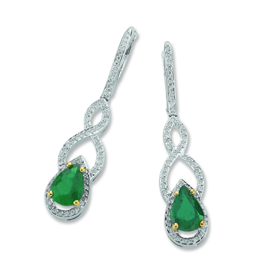 Safir Küpe